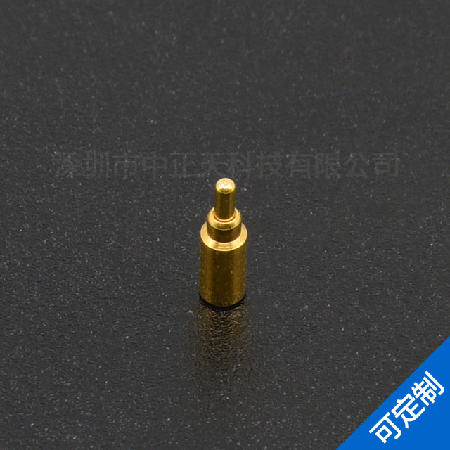 High current charging pin-Single head POGOPIN-SHENZHEN ZHongZHengTian Technology Co., Ltd.
